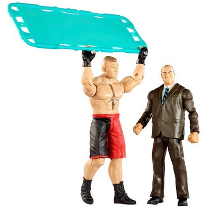 Brock Lesnar & Paul Heyman - WWE Battle Pack Series #25 Action Figures