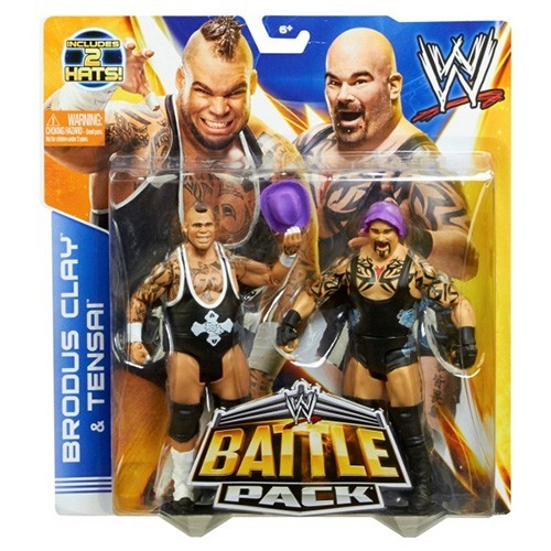 Brodus Clay & Tensai - WWE Battle Pack Series #27 Action Figures