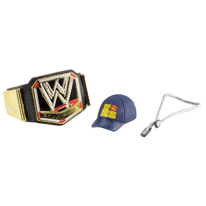 John Cena WWE Elite Collection - WrestleMania 29 - Build Paul Heyman (includes Hat and Belt)