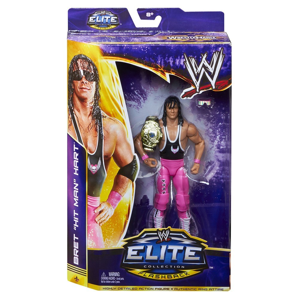 Bret Hitman Hart - Wrestlemania 30 - WWE Elite Collection Action Figure