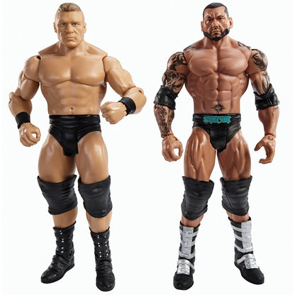 Brock Lesnar vs Batista - WWE WrestleMania 30 Fantasy Matchup Battle Pack