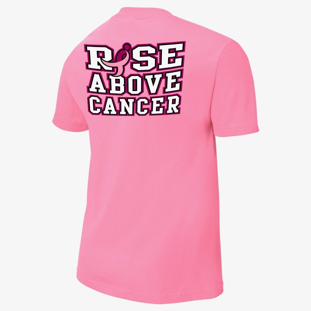 John Cena Rise Above Cancer Kids Authentic WWE T Shirt Pink