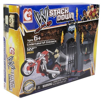 Undertaker Entrance WWE StackDown Vehicle with Figure Construction