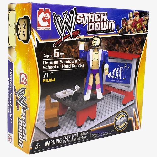 Damien Sandow - School of Hard Knocks WWE StackDown Figure Construction