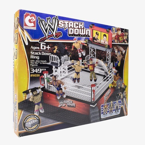 WWE StackDown Ring Playset Construction