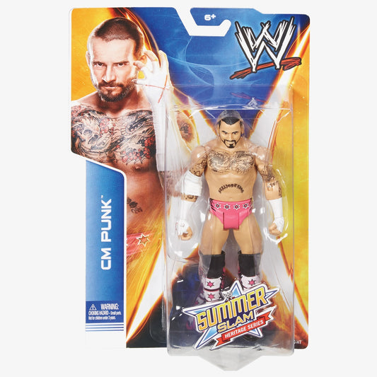 CM Punk - WWE  SummerSlam Heritage 2014 Action Figure