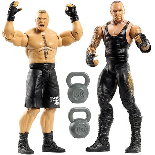 Brock Lesnar vs Undertaker - WWE Battle Pack Series #30  Action Figures