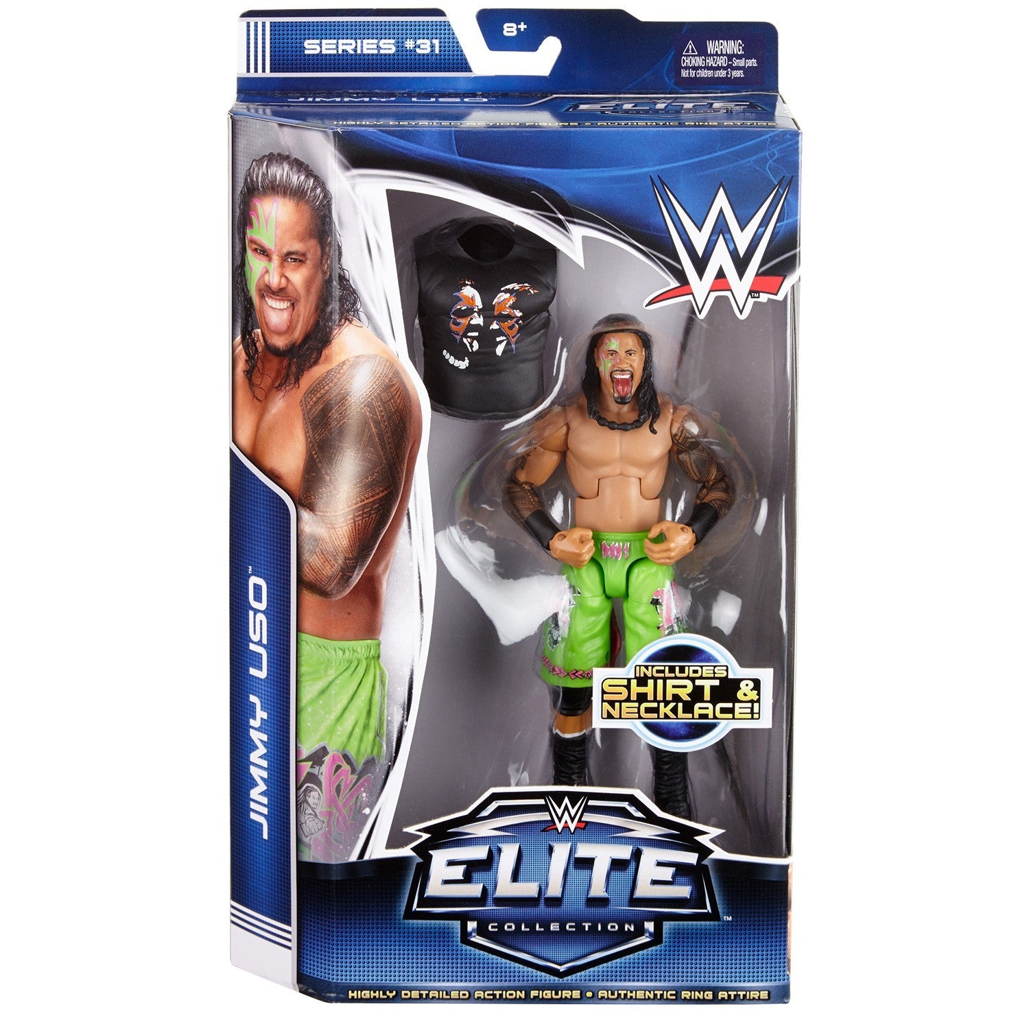Jimmy Uso WWE Elite Collection Series #31 Action Figure