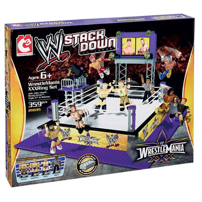 WWE StackDown WrestleMania 30 Ring Playset - Figure Construction (359 pcs)