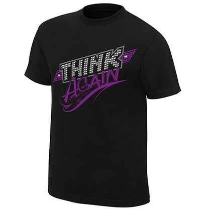 Paige - Think Again - Mens Authentic WWE T-Shirt