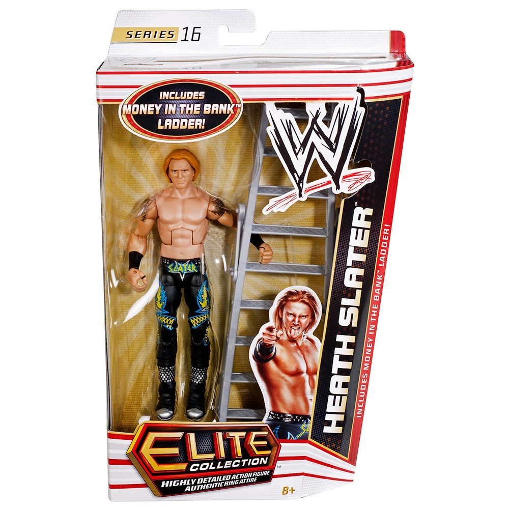 Heath Slater With Ladder WWE Elite Collection Series 16 Action