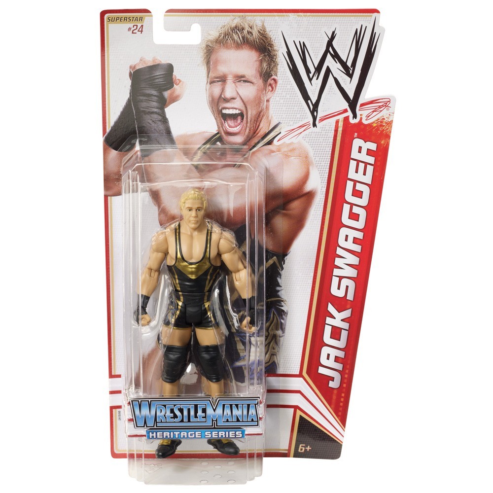 Jack Swagger - WrestleMania Heritage Series - WWE Superstar #24 Action Figure