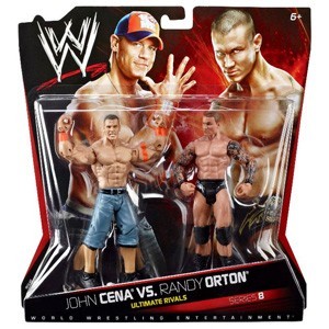 John Cena & Randy Orton WWE Basic Twin-pack Series #8 Action Figures