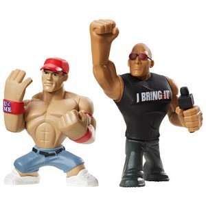 John Cena & The Rock WWE Rumblers 2-Pack Action Figures