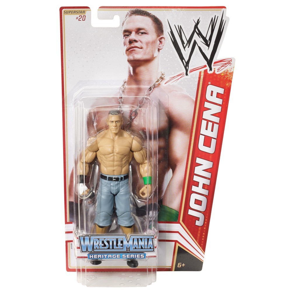 John Cena - WrestleMania Heritage Series - WWE Superstar #20 Action Figure