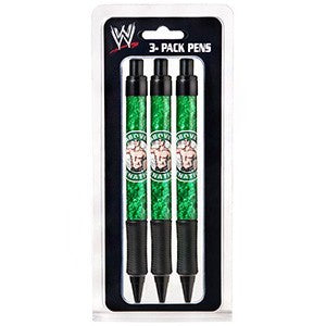 John Cena 3-Pack WWE Grippler Pens