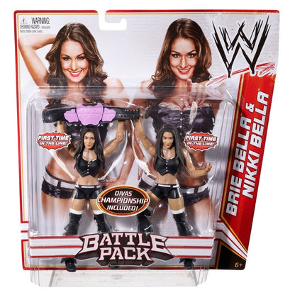 Bella Twins (with Divas belt) WWE Twin-pack #15 Action Figures