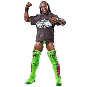 Kofi Kingston WWE Elite Collection WrestleMania 27 Series Action Figure