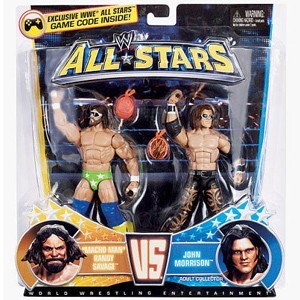 Macho Man Randy Savage & John Morrison - WWE Allstars 2-Pack Action Figures