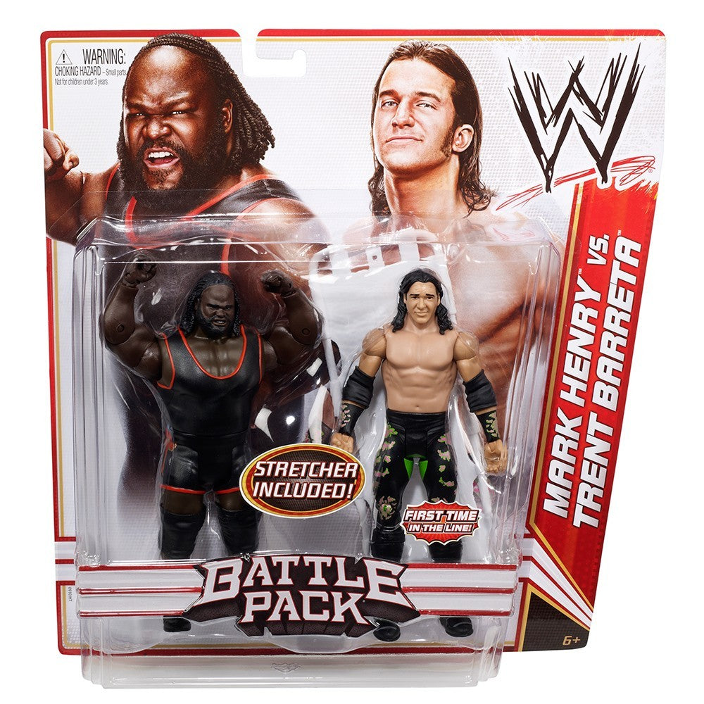 Mark Henry vs. Trent Barreta WWE Twin-pack #17 Action Figures