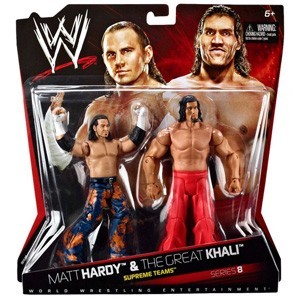 Matt Hardy & Great Khali WWE Basic Twin-pack Series #8 Action Figures