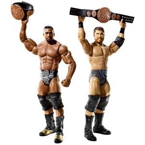 Michael McGuillicuty & David Otunga (with Tag Belts) WWE Twin-pack Series #16 Action Figures