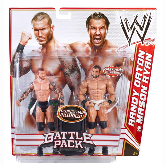 Randy Orton &amp; Mason Ryan WWE Battle Pack  #14 Action Figures