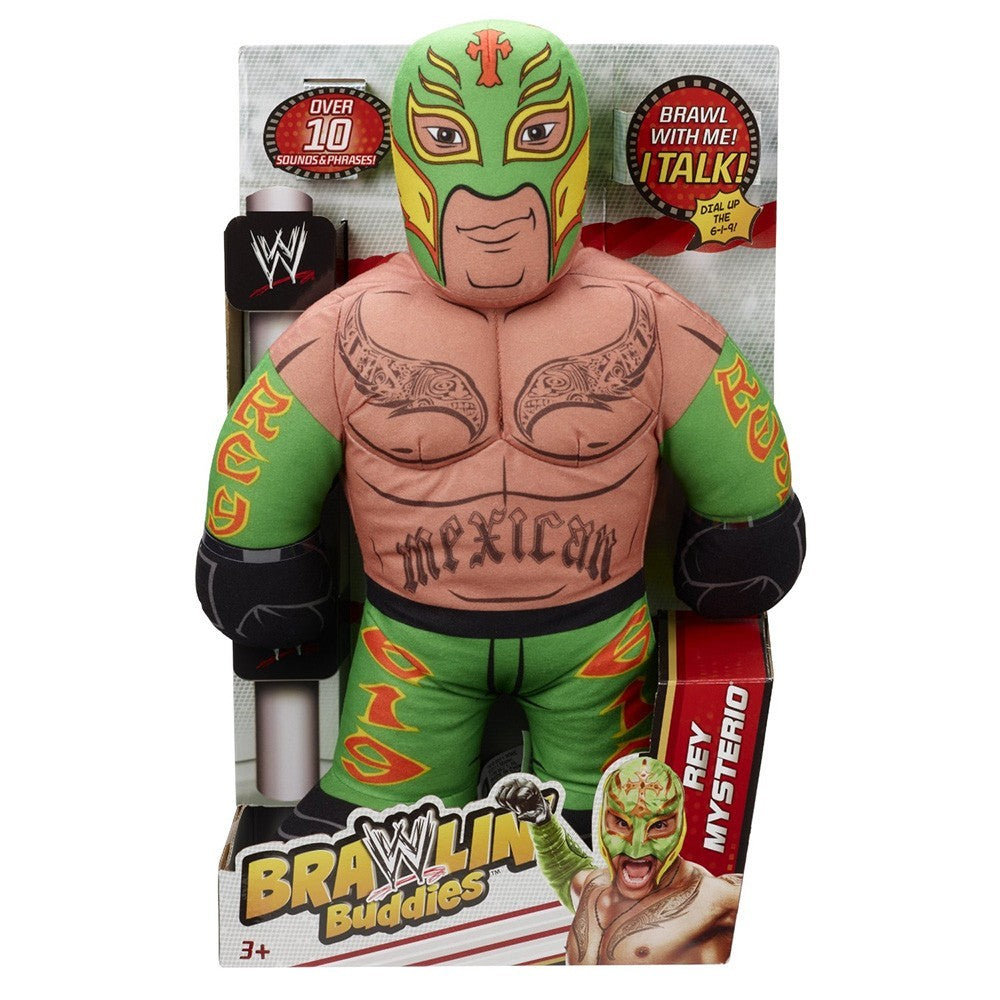 Rey Mysterio - WWE Brawlin Buddies Plush Figure (Green