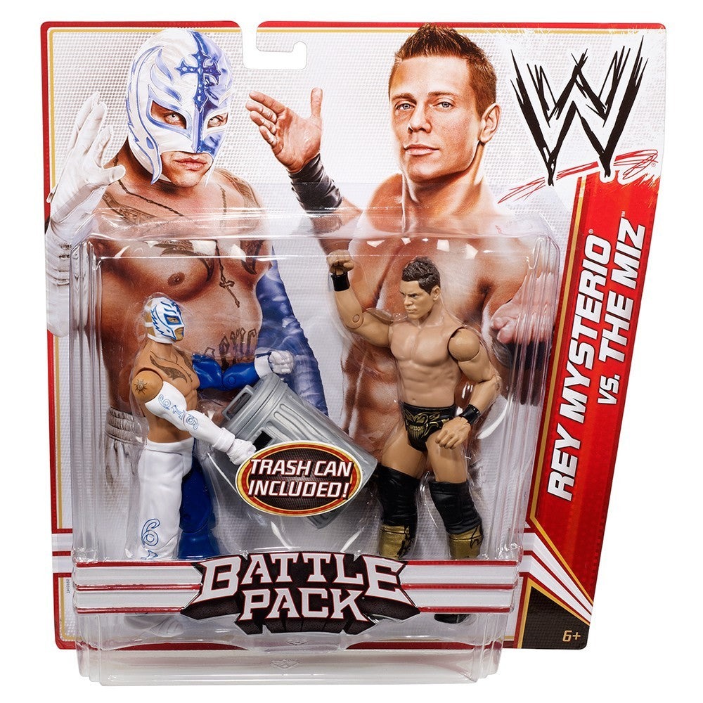 Rey Mysterio vs. The Miz WWE Battle Pack #17 Action Figures