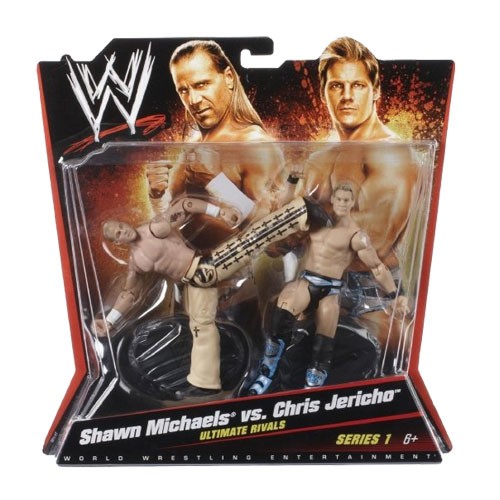 WWE Shawn Michaels Action Figure Basic Series 120, Scala 6 Pollici (15cm), 10 Punti Articolati, TrueFX, Per Bambini E Collezionisti