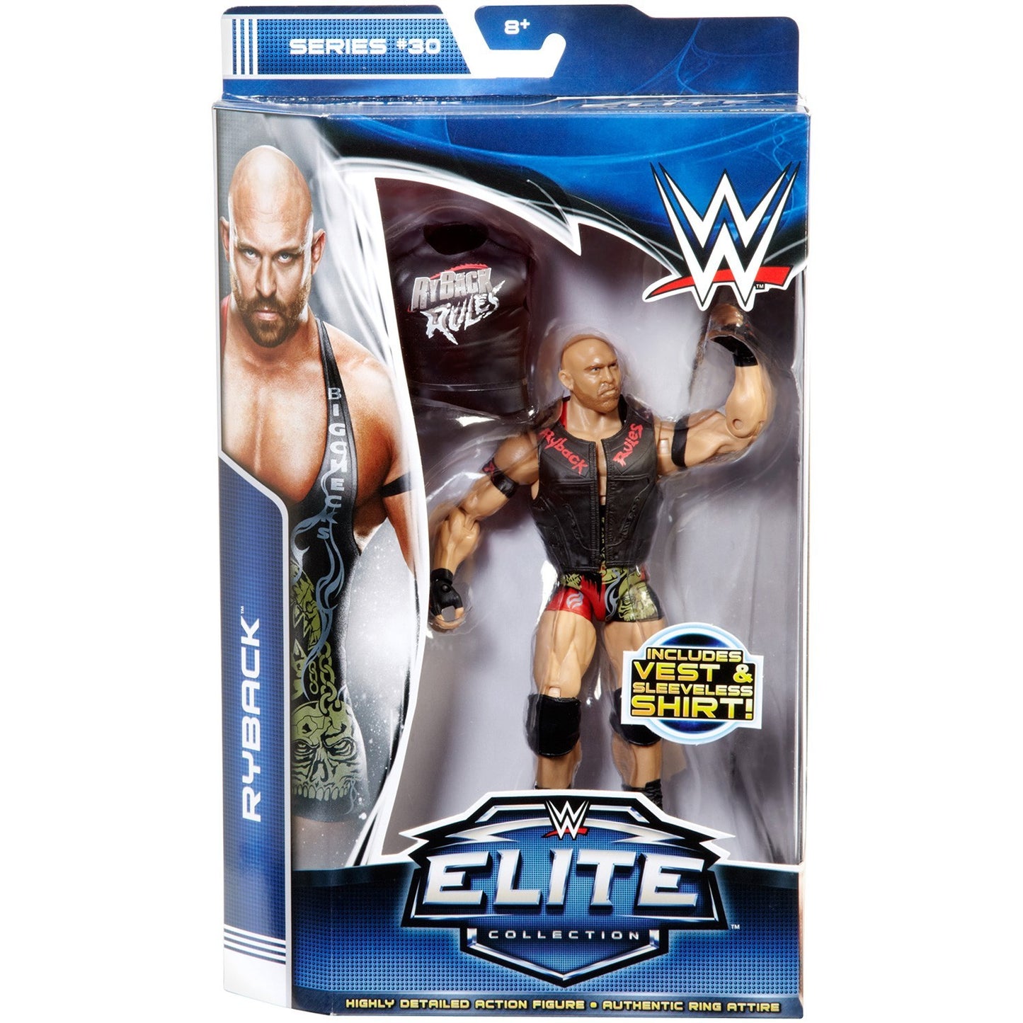 Ryback WWE Elite Collection Series #30 Action Figure