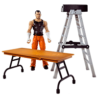 Matt Hardy Flip Kickin' with Ladder/Table WWE Flex Force Series #1