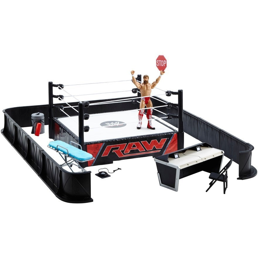 WWE Ringside Battle Playset with Daniel Bryan Figure &amp; Accessories