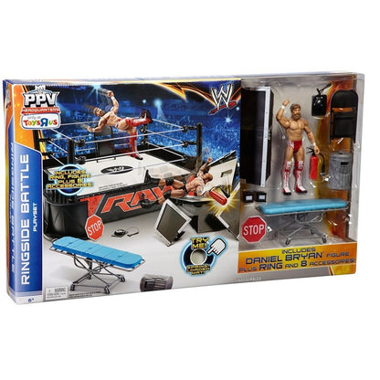 WWE Ringside Battle Playset with Daniel Bryan Figure &amp; Accessories