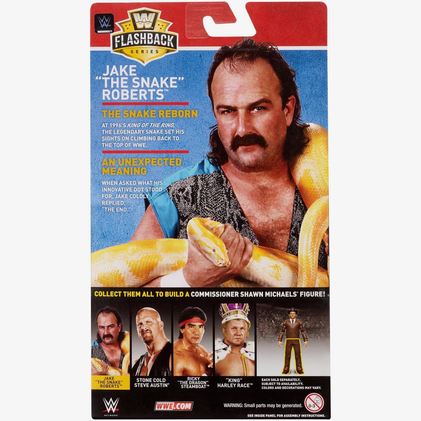 Jake the Snake Roberts - WWE Flashback Elite Series #3 (Build a Figure)