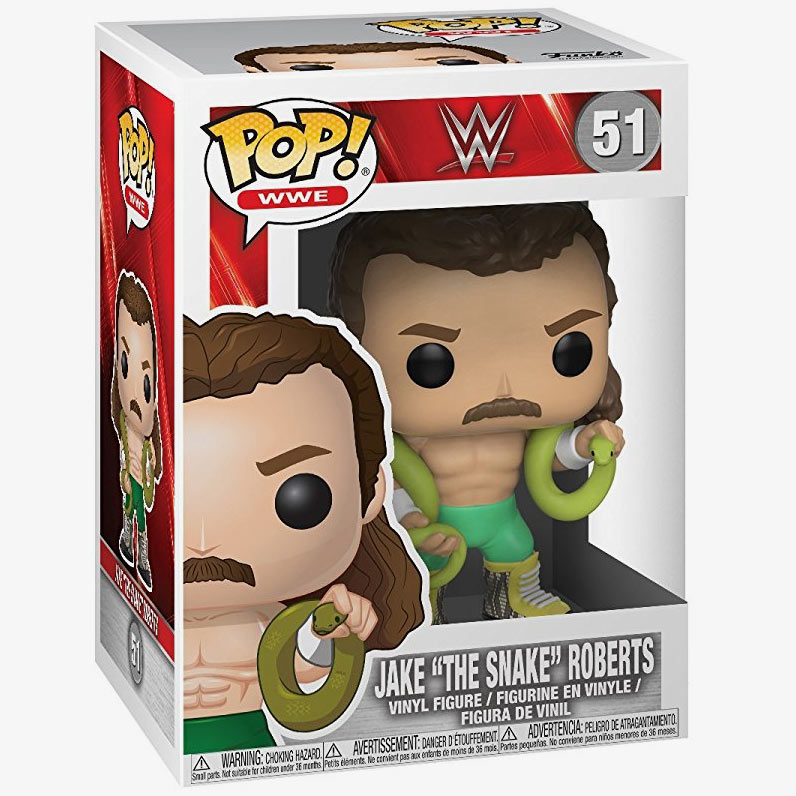 Jake The Snake Roberts WWE POP!