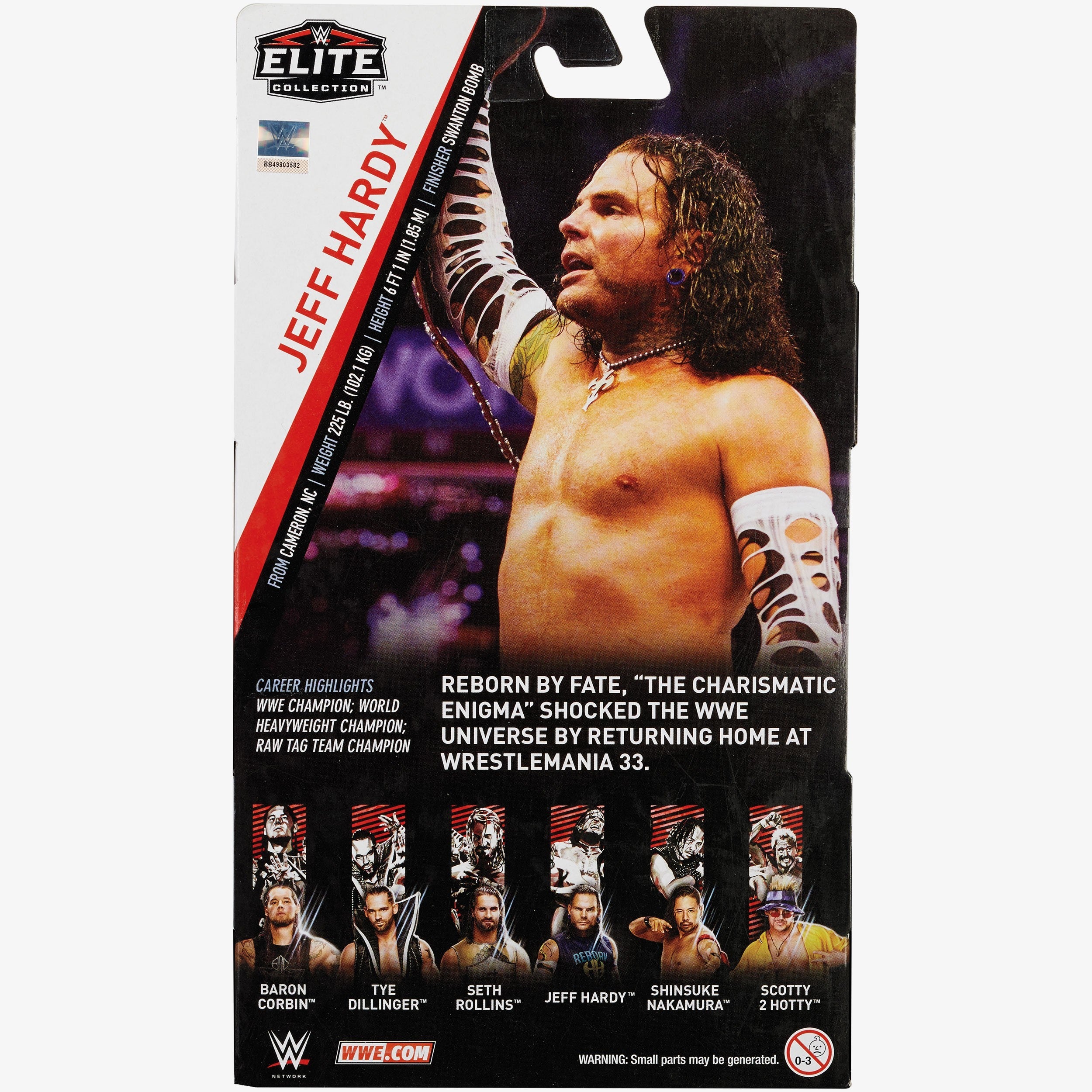 Wwe elite series sale 57 jeff hardy