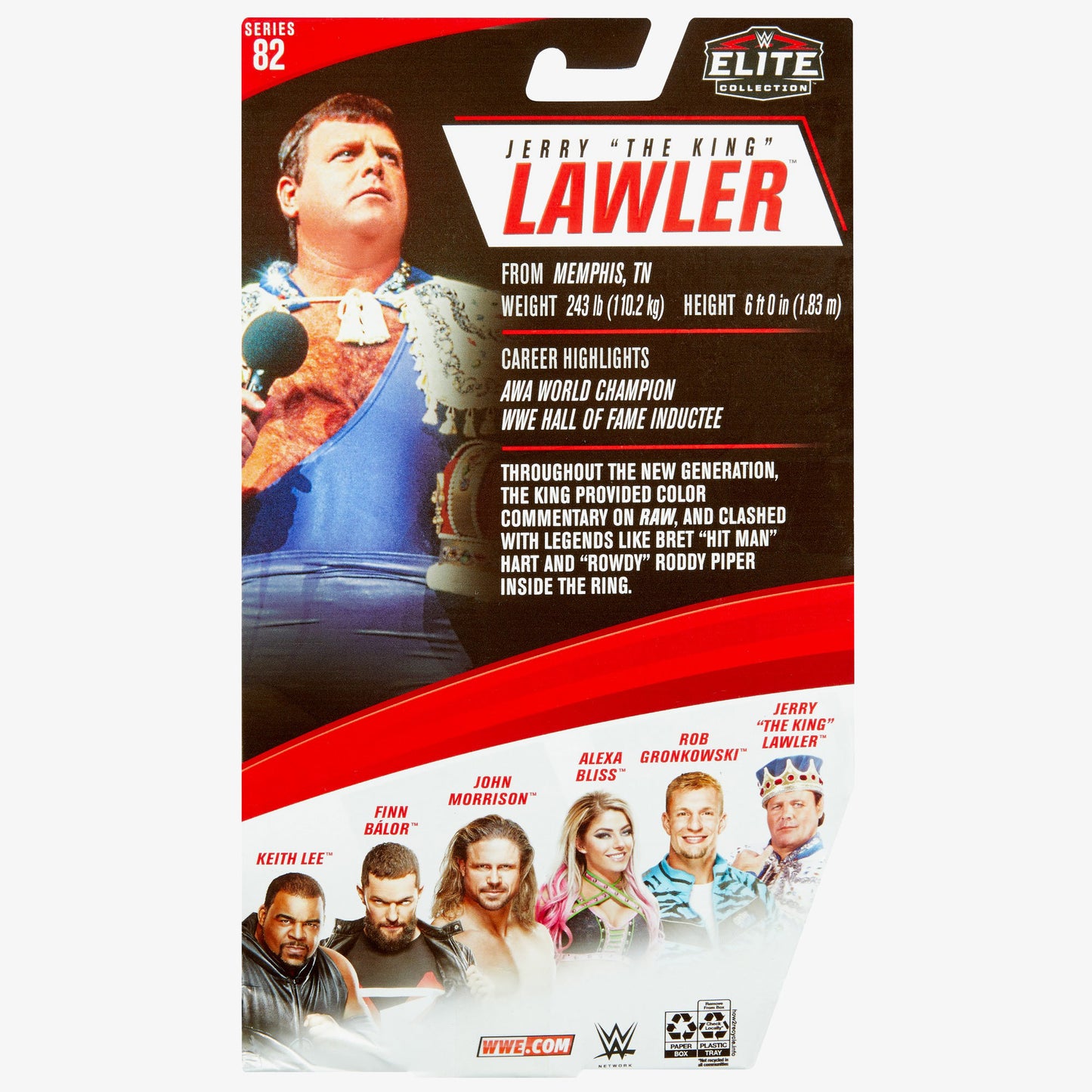 Jerry The King Lawler WWE Elite Collection Series #82