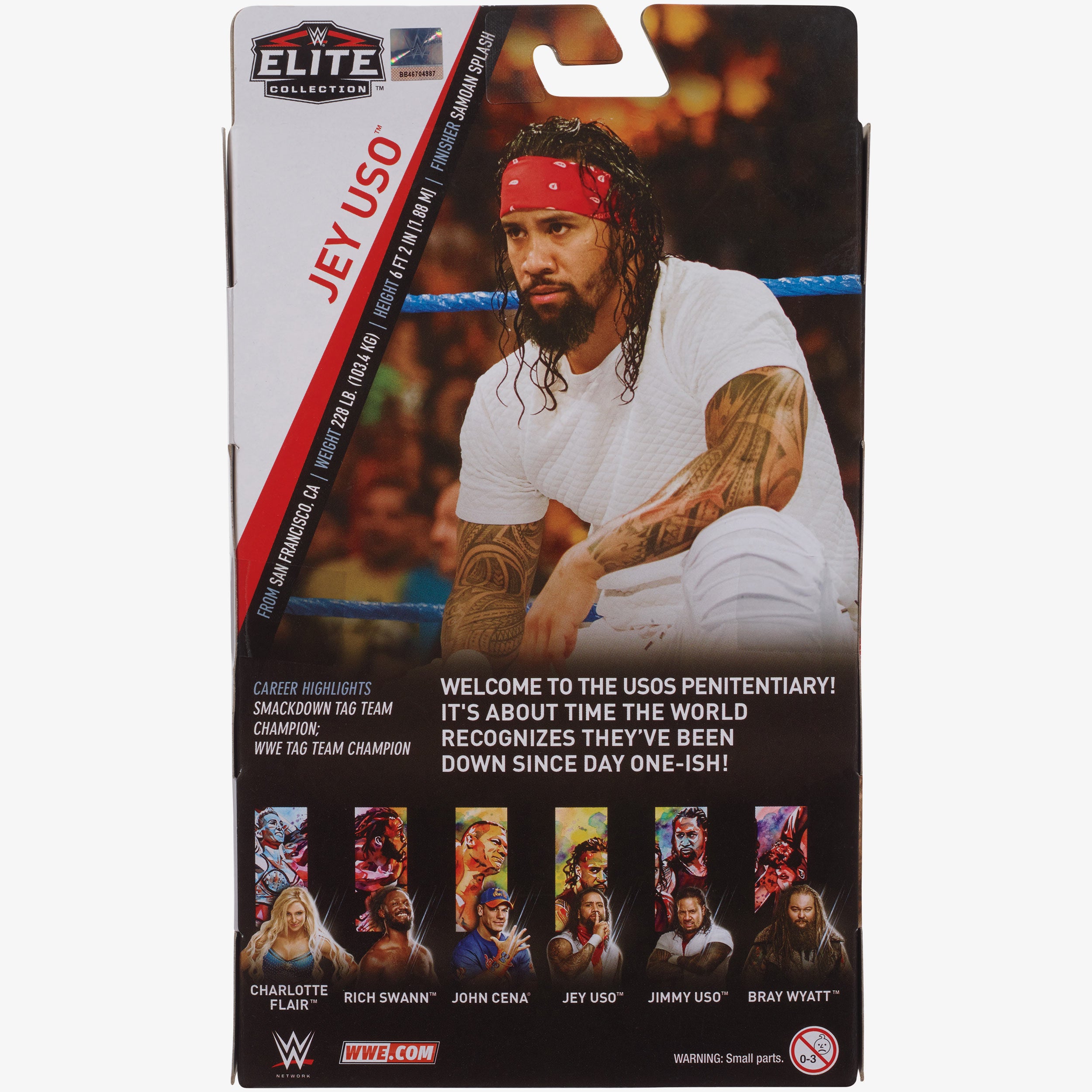 Jey Uso Wwe Elite Collection Series #54 – Wrestlingshop.com