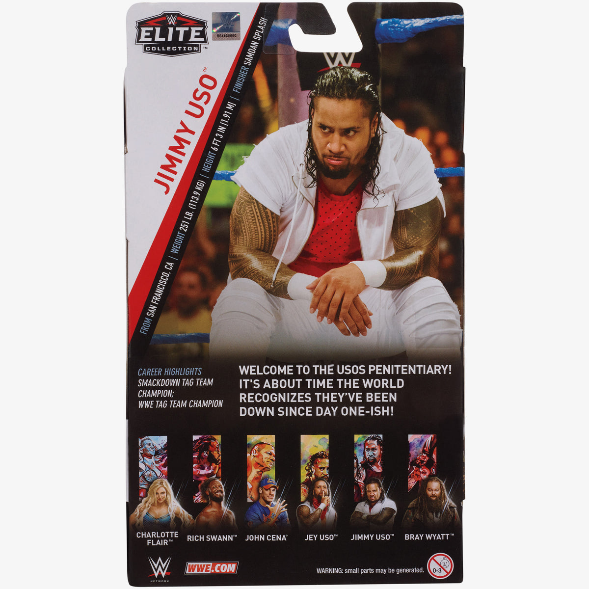 Jimmy Uso WWE Elite Collection Series #54 – wrestlingshop.com