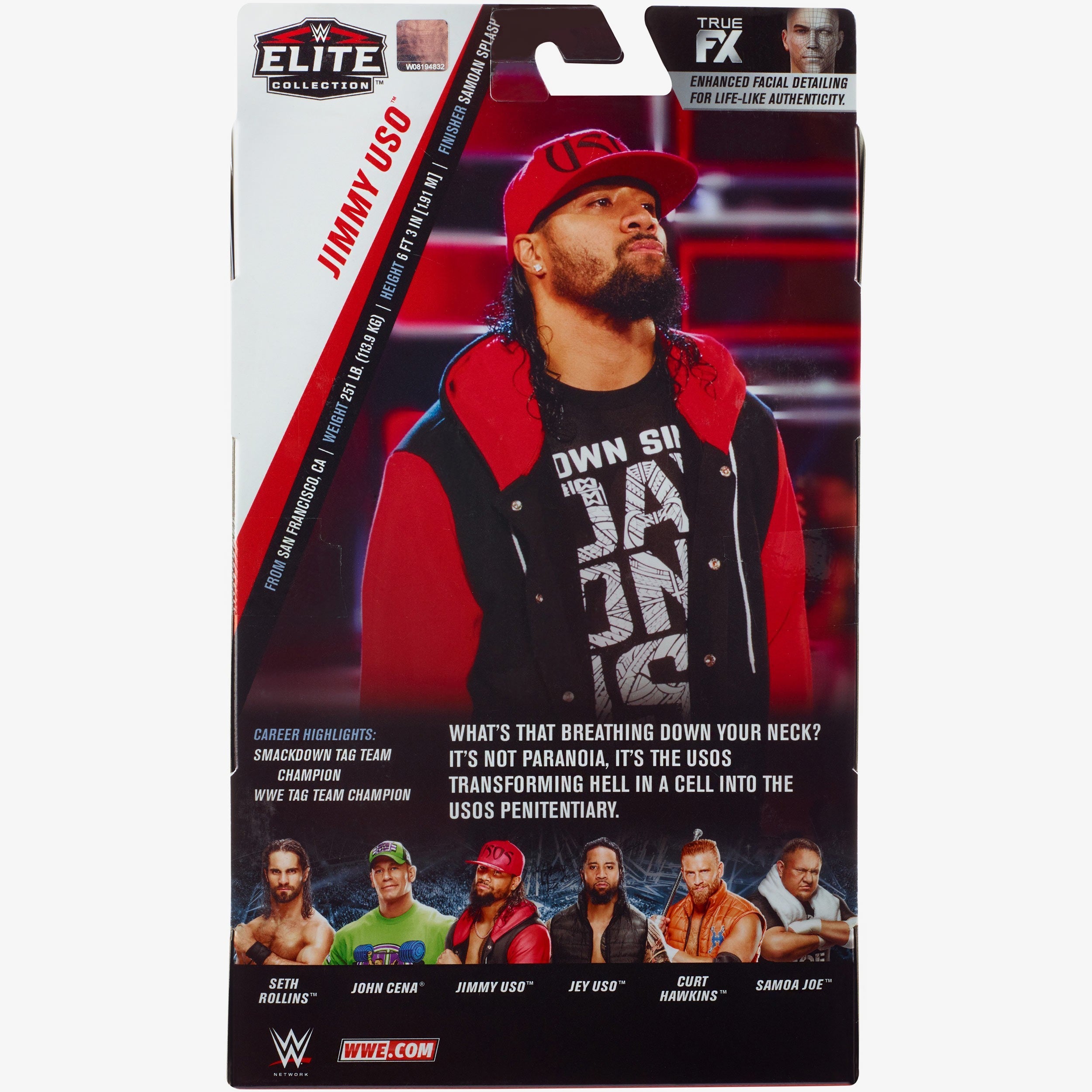 Jimmy Uso WWE Elite Collection Series 64 wrestlingshop
