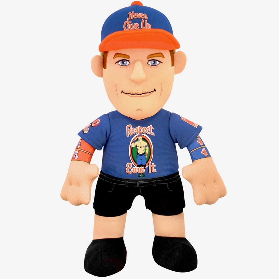 John Cena 10" WWE Bleacher Creature (Blue Cap)