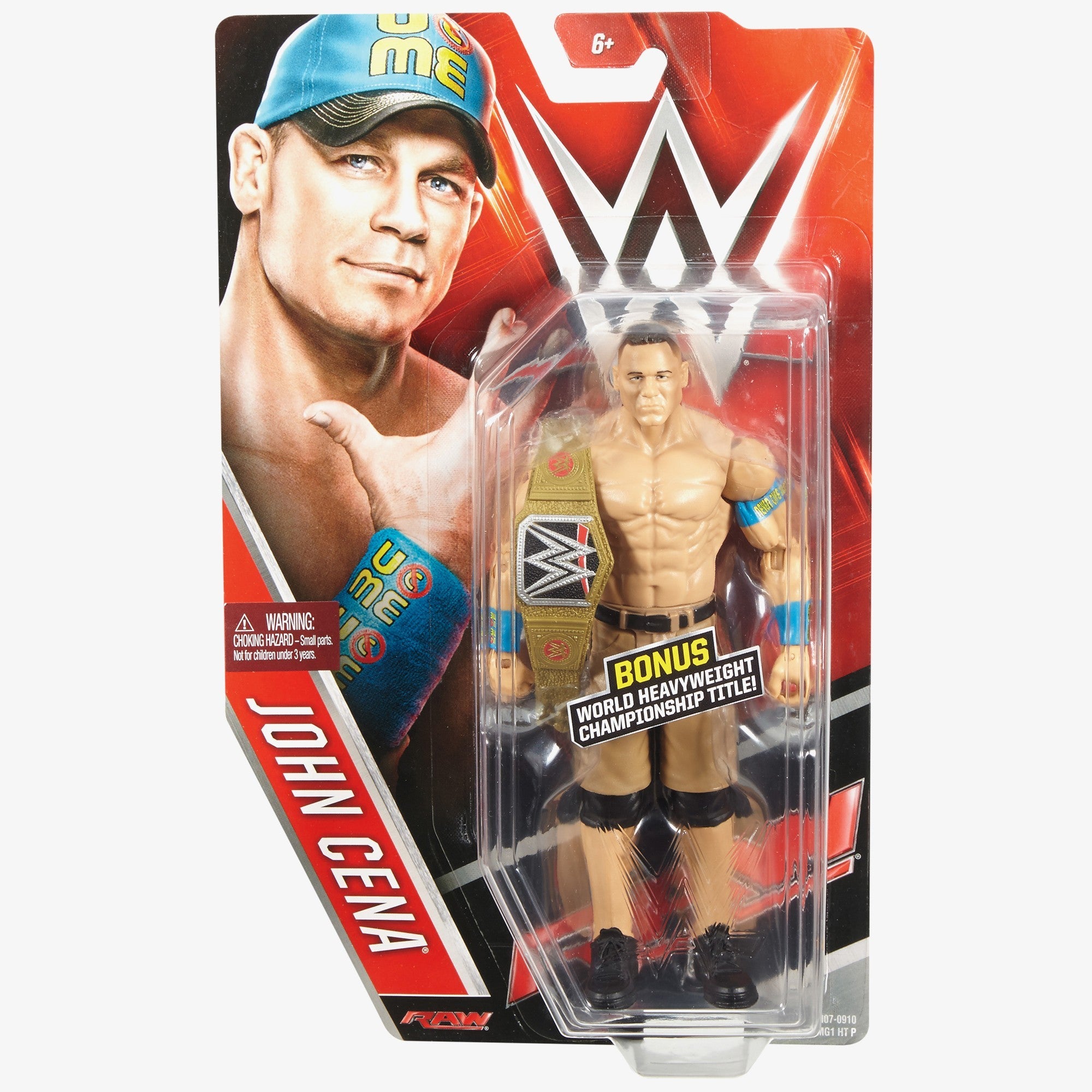 John Cena - WWE Basic Series #56 (With Bonus WWE Belt) – wrestlingshop.com