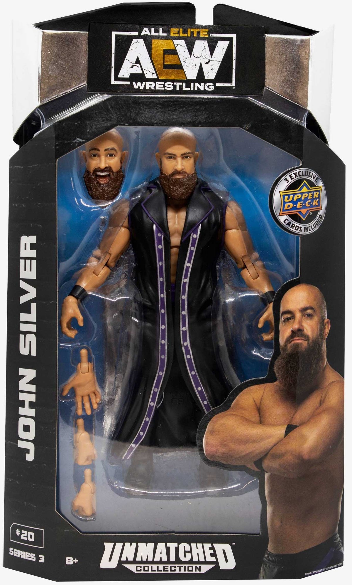 John Silver - AEW Unmatched Collection Series #3 – wrestlingshop.com