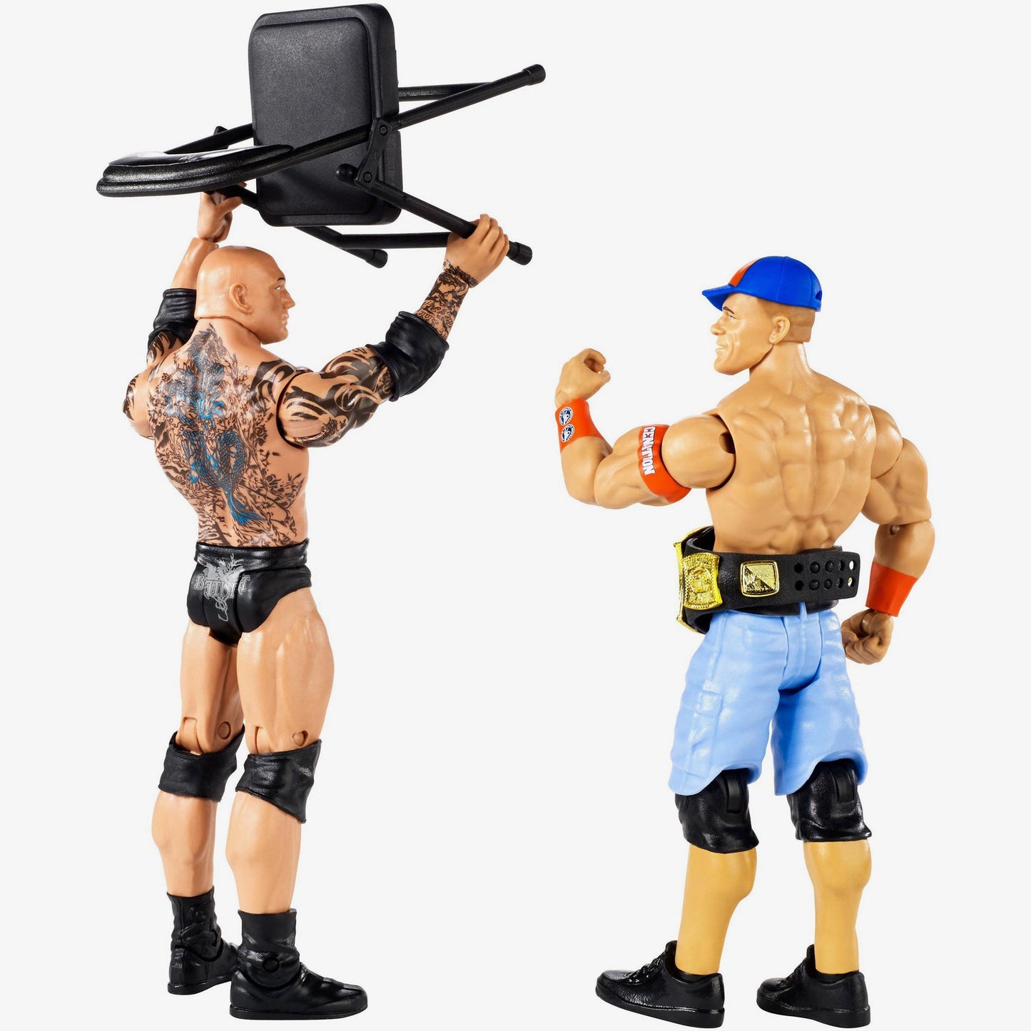 John Cena & Batista WWE Hall of Champions Battlepack Series #1