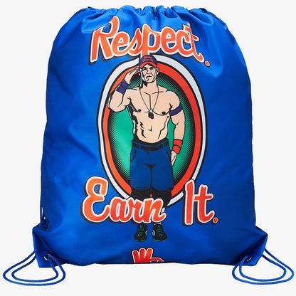 John Cena - Respect Earn It - WWE Drawstring Bag