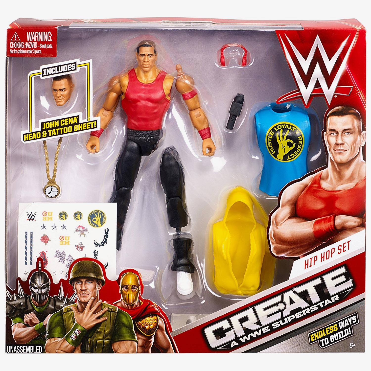 John Cena - Create a WWE Superstar (Hip Hop Set) – wrestlingshop.com