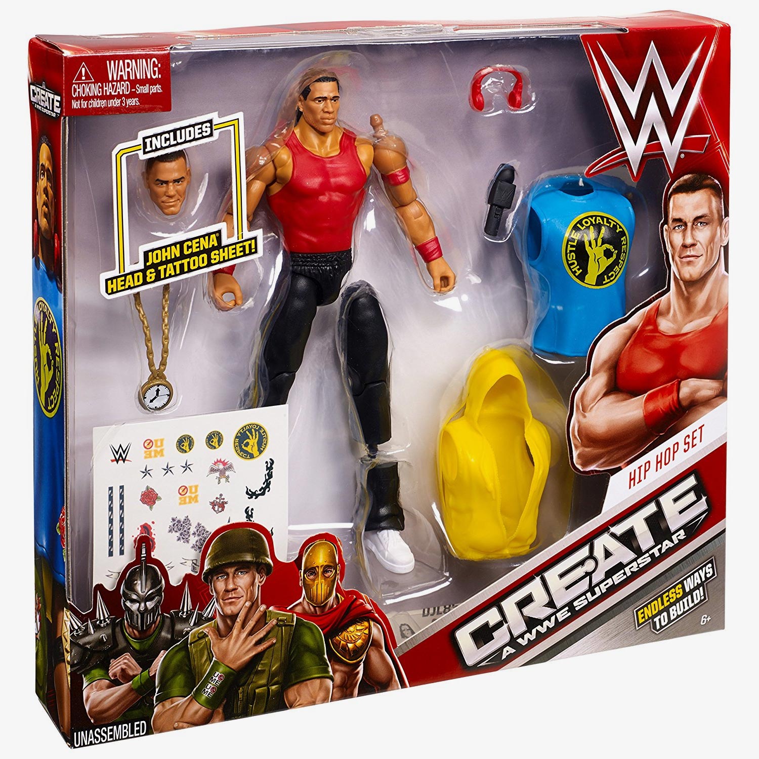 John Cena - Create a WWE Superstar (Hip Hop Set) – wrestlingshop.com