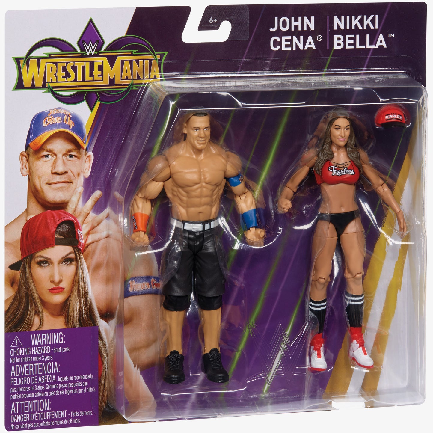 John Cena & Nikki Bella - WWE Battle Pack WrestleMania 34 Series