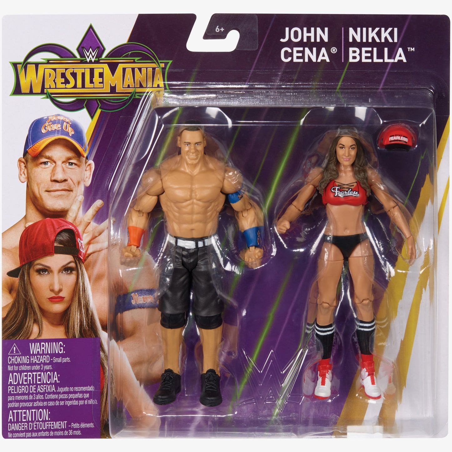 John Cena & Nikki Bella - WWE Battle Pack WrestleMania 34 Series